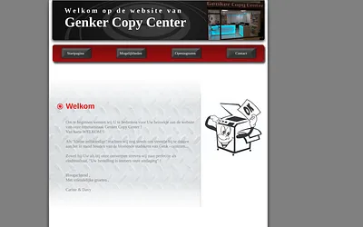 genkercopycenter.be snapshot