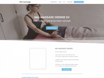 ma-massage.dk snapshot