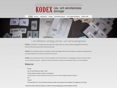 kodex.nu snapshot