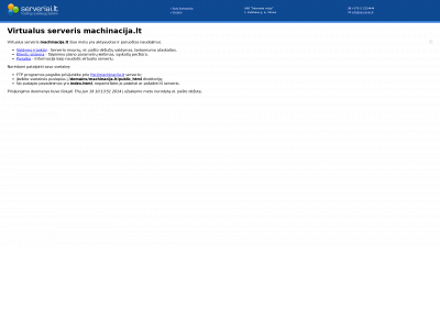 machinacija.lt snapshot