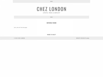 chezlondon.com snapshot