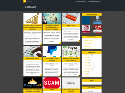 e-darbas.lt snapshot