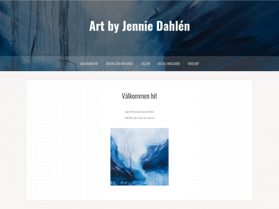 jenniedahlen.com snapshot