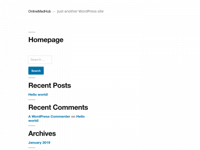 onlinemedicinehub.com snapshot