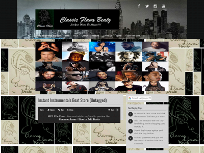 classicflavabeatz.com snapshot