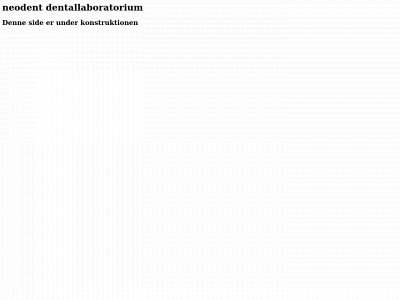neodentlab.dk snapshot