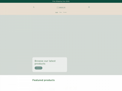 breezeonline.shop snapshot