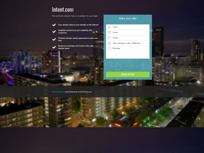 intent.com snapshot