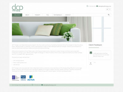 dcptherapy.com snapshot