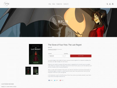 mariegin.com snapshot
