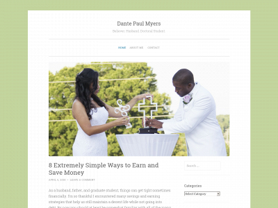 dantepaulmyers.com snapshot