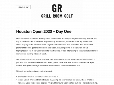 grillroomgolf.com snapshot