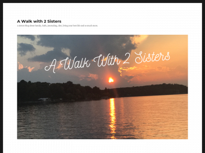 awalkwith2sisters.com snapshot
