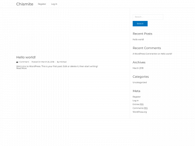 chismite.com snapshot