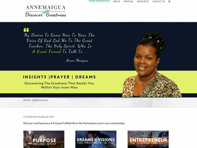 annemaigua.com snapshot