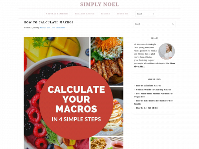 simplynoelblog.com snapshot