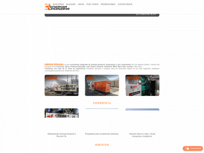 energiaperuana.com snapshot