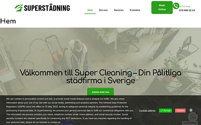 supercleaning.se snapshot