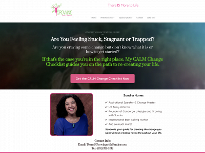 growingwithsandra.com snapshot