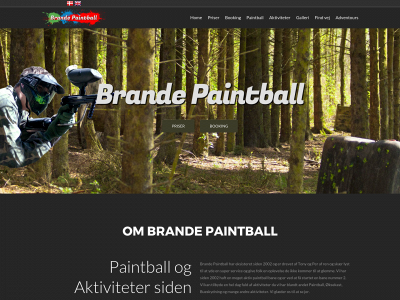 brandepaintball.dk snapshot