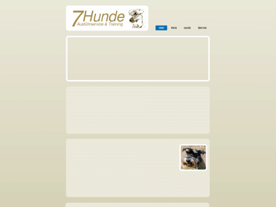 siebenhunde.de snapshot