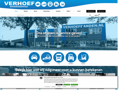verhoefbanden.nl snapshot