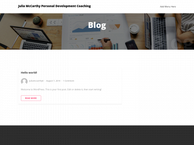 juliamccarthy.net snapshot