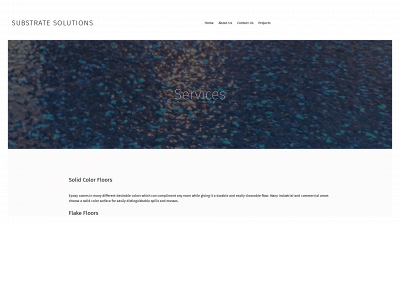 substratesolutions.org snapshot