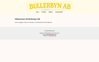 bullerbyhus.se snapshot