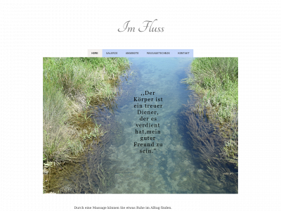 imflussleben.ch snapshot