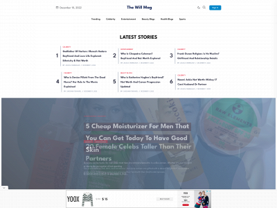thewillmag.com snapshot
