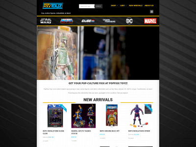 popfixxtoyz.com snapshot