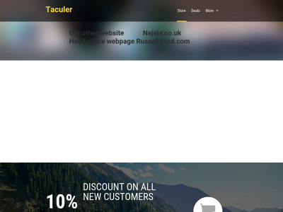 taculer.com snapshot
