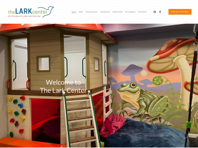 thelarkcenter.com snapshot