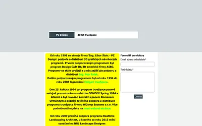 pcdesign.cz snapshot