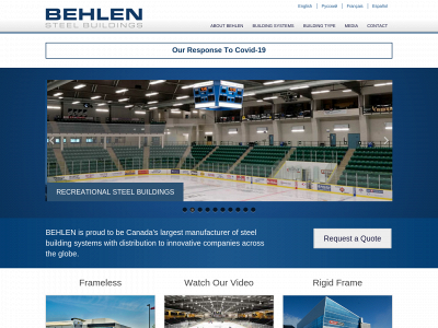 behlen.ca snapshot