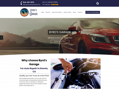 byrdsgarage.com snapshot