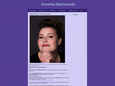 annettetrollegaard.dk snapshot