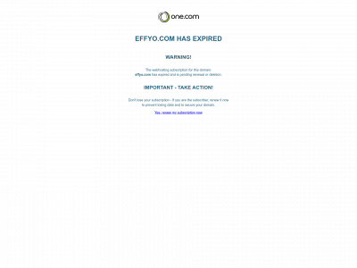 effyo.com snapshot