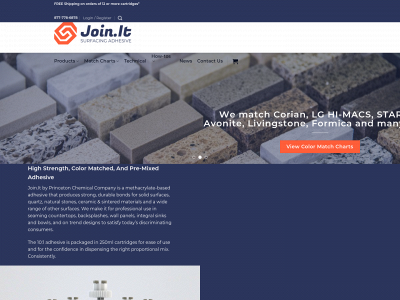 joinitadhesive.com snapshot