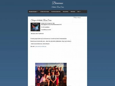 theatrerousscene.com snapshot