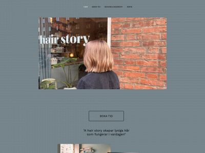 ahairstory.se snapshot