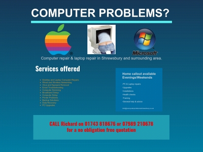 computerproblemsshrewsbury.co.uk snapshot