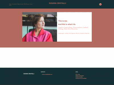 susanacristalli.org snapshot