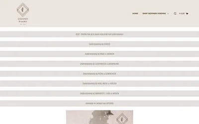 gezondpaard.be snapshot