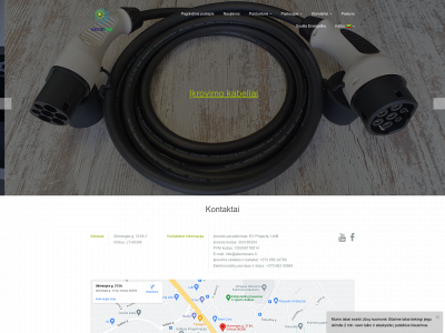 electrocars.lt snapshot
