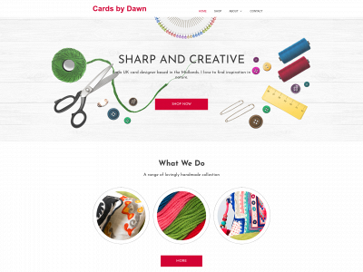 cardsbydawn.co.uk snapshot