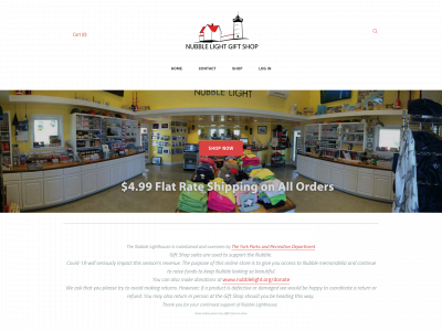 www.nubblelightstore.com snapshot