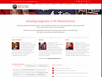 kylekellymagic.com snapshot