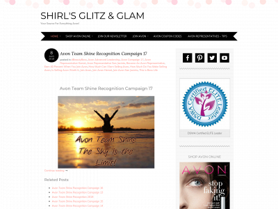 shirlsglitznglam.com snapshot